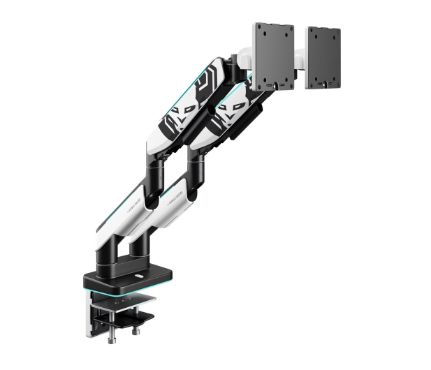 Diablo Chairs X-Arm Dual RGB biało-czarny - 1364740 - zdjęcie